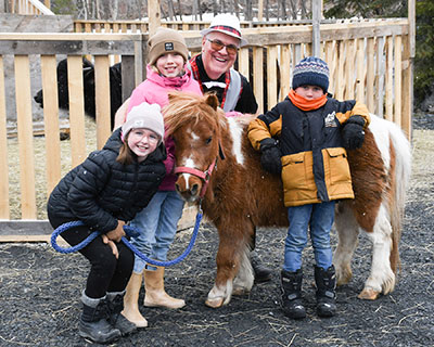 MINI FERME SUR LES LIEUX